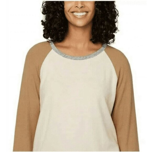 NEW Buffalo David Bitton Long Sleeve Ultrasoft Banded Hem Pullover Top Shirt Tee - Picture 4 of 4